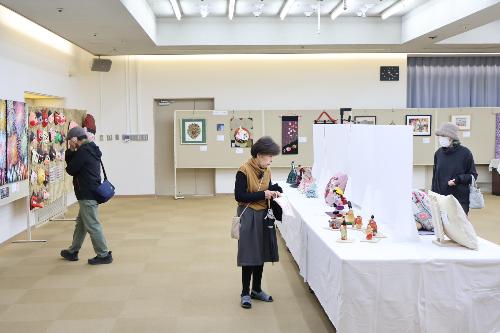 手芸の展示