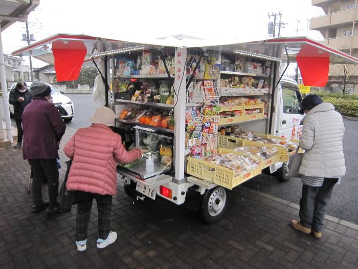 移動販売の様子の写真