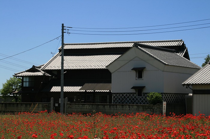 養蚕農家住宅である田島林平旧宅