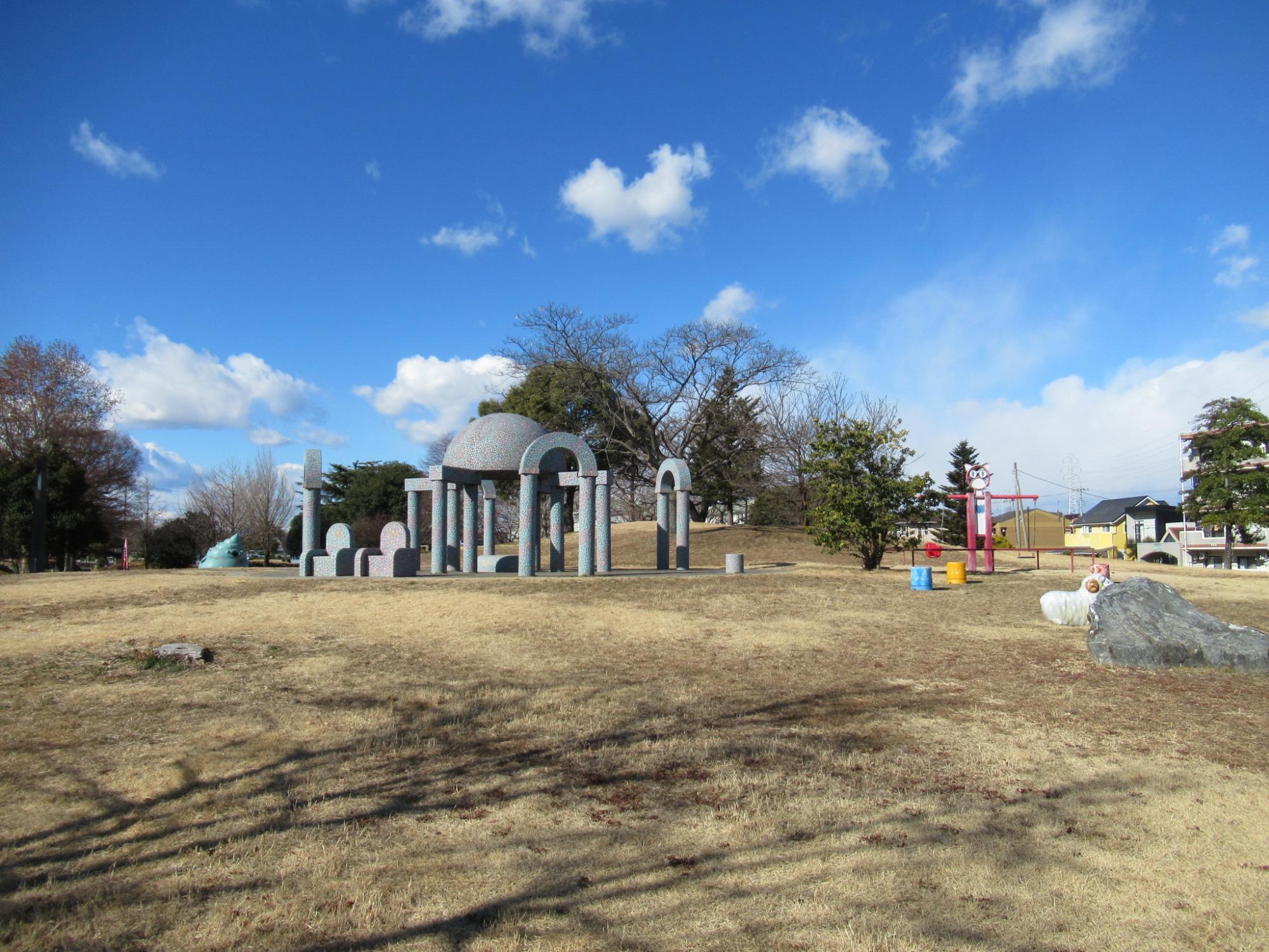 連取中央公園園内の様子