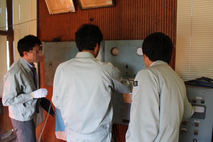 地下ポンプの始動