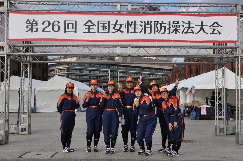 会場でのメンバー集合写真