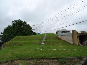 一ノ関古墳を南西側から撮影した写真