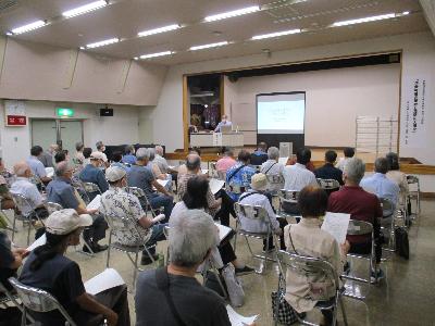 歴史文化講座の様子です。