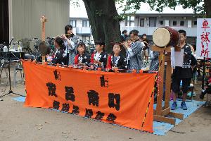 茂呂南町屋台囃子の写真