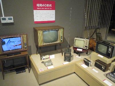 企画展昭和のカタチの昭和40年代の展示