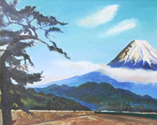 杉原康雄「三保松原鎌崎海岸」