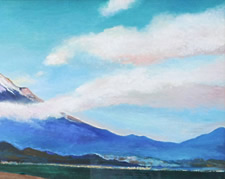 杉原康雄「三保松原鎌崎海岸」